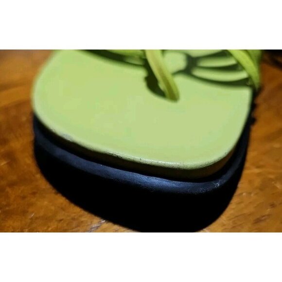 New Madeline Shauna sandals flip flop size 7M pink leather summer - Picture 5 of 14